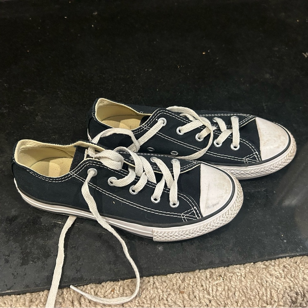 Converse Black and White Kids Sneakers